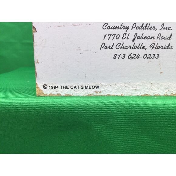 The Cats Meow 1994 Farrington Maxwell House Florida Shelf Sitter - Picture 4 of 4